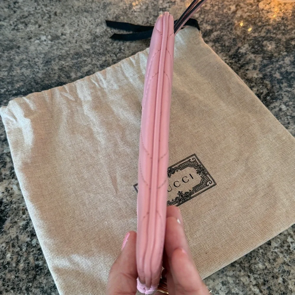 Gucci Quilted Marmont Wristlet